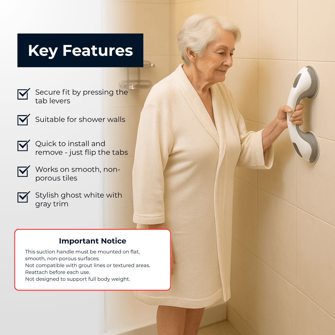 EasyHold Suction Handle - ShowerBlast