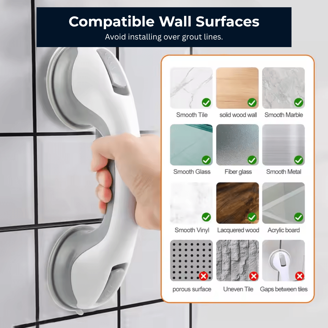 EasyHold Suction Handle - ShowerBlast