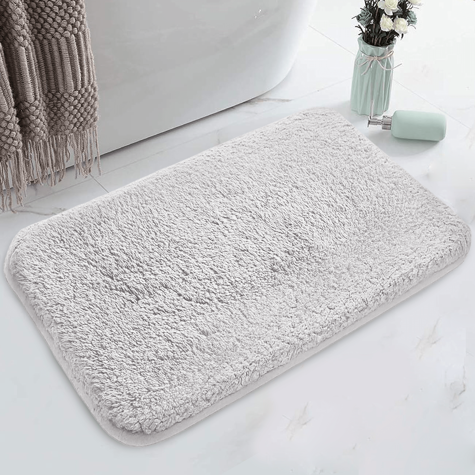 Premium Luxury Thick Bathroom Rug - ShowerBlast