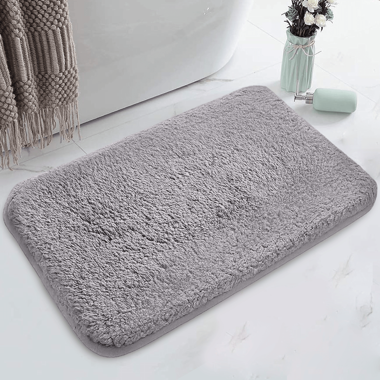 Premium Luxury Thick Bathroom Rug - ShowerBlast