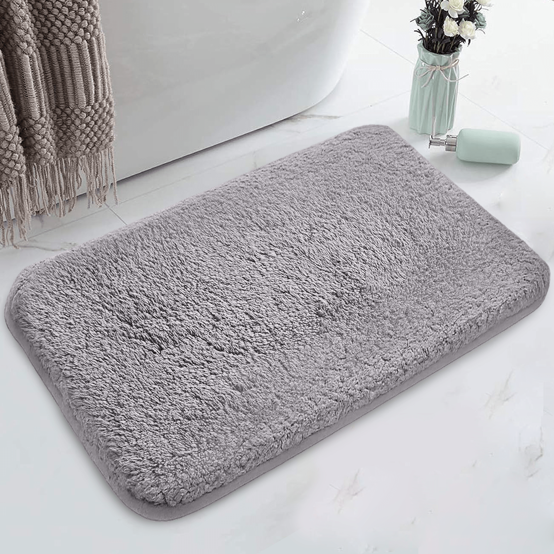 Premium Luxury Thick Bathroom Rug - ShowerBlast