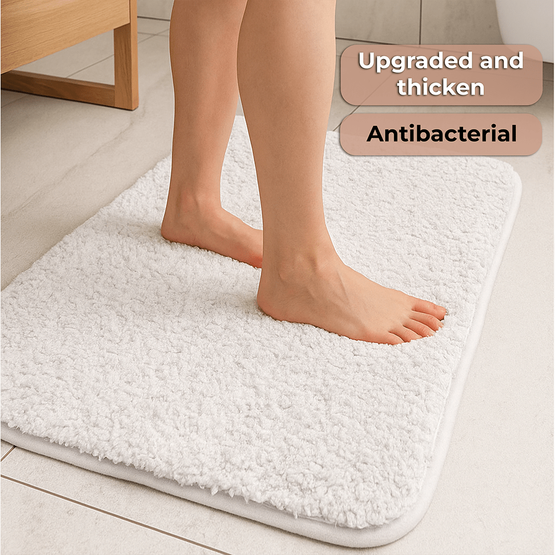 Premium Luxury Thick Bathroom Rug - ShowerBlast
