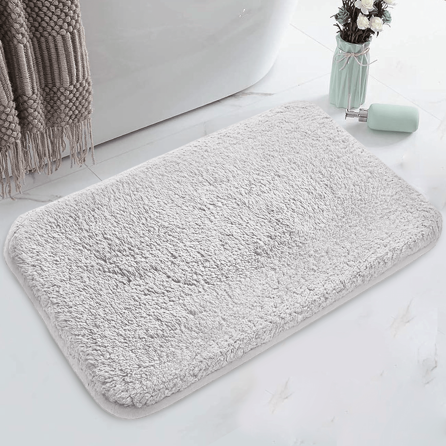 Premium Luxury Thick Bathroom Rug - ShowerBlast