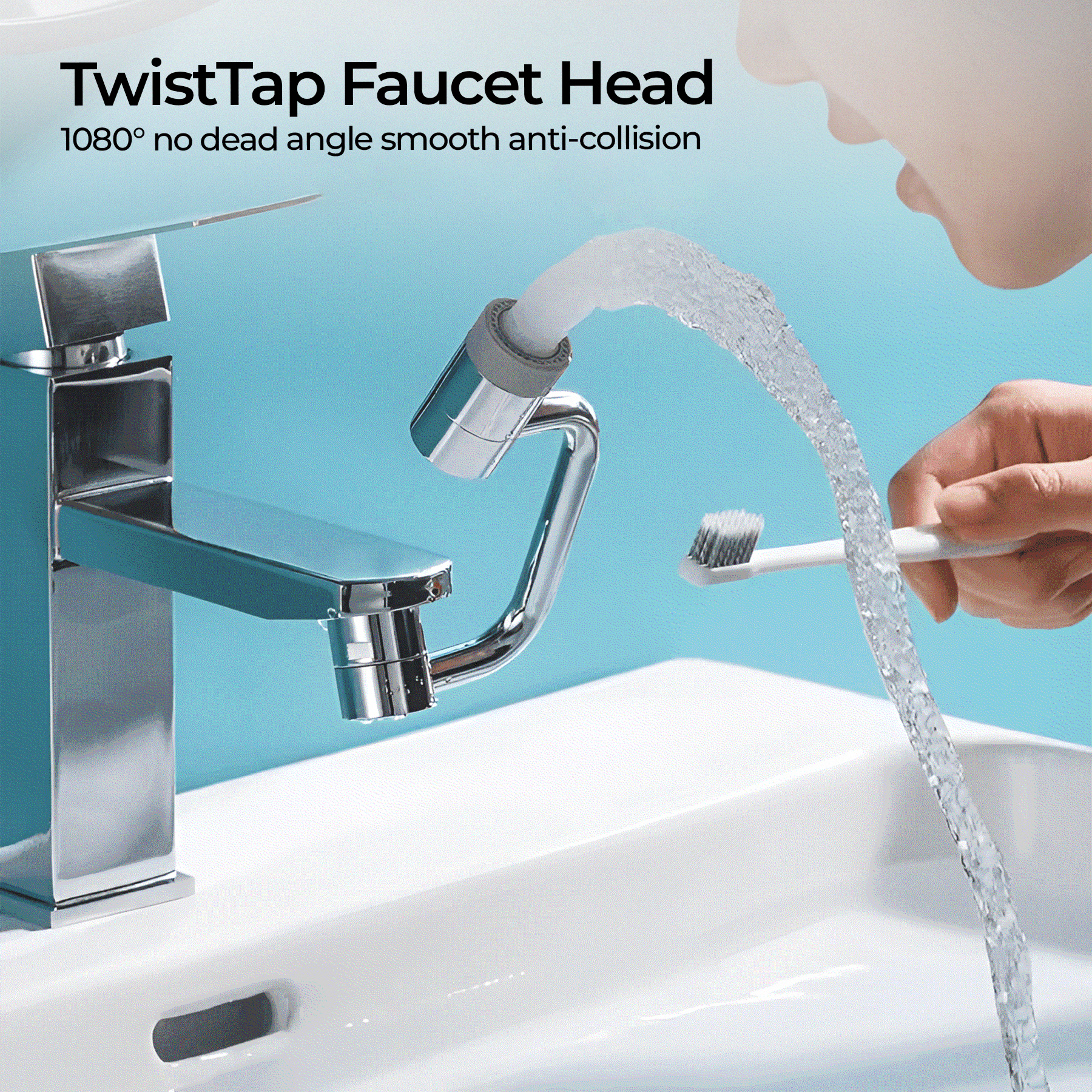 TwistTap Faucet Head - ShowerBlast