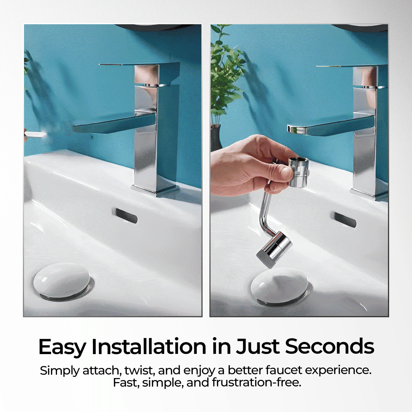 TwistTap Faucet Head - ShowerBlast