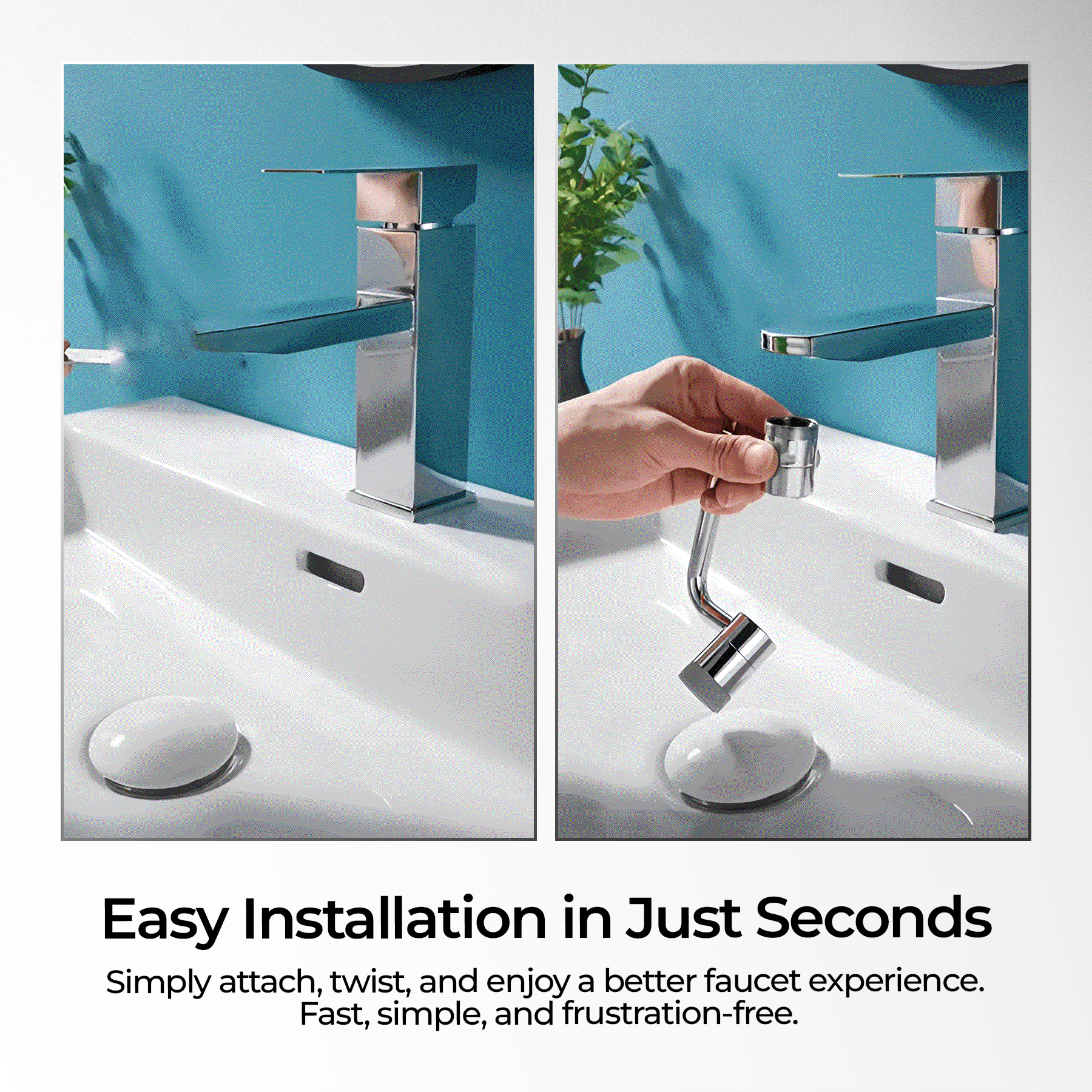 TwistTap Faucet Head - ShowerBlast