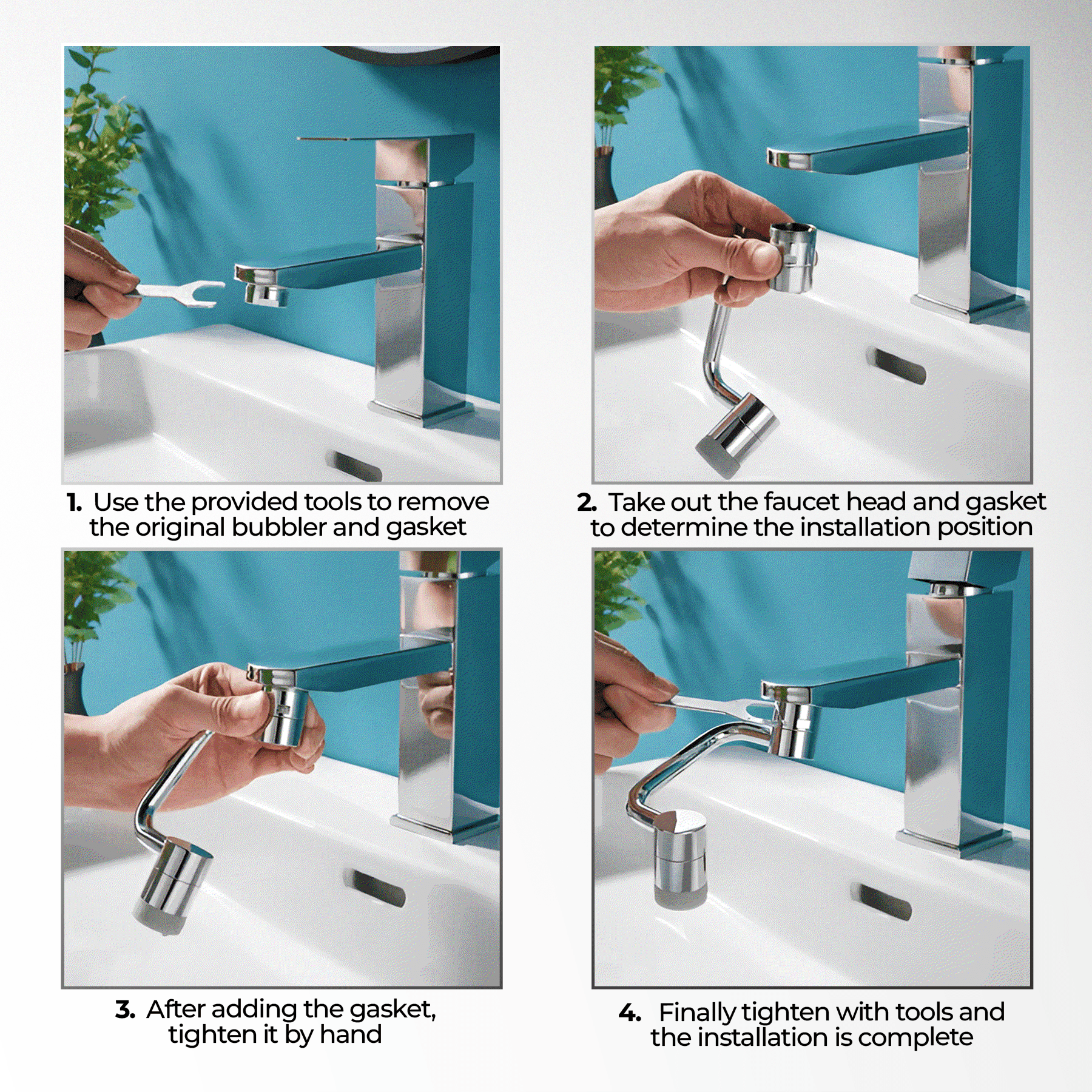 TwistTap Faucet Head - ShowerBlast