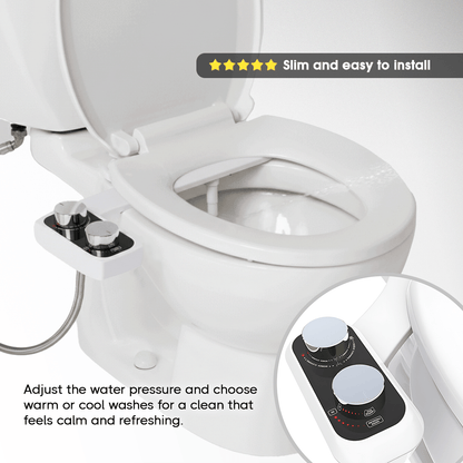 Ultra - Slim Toilet Bidet - ShowerBlast