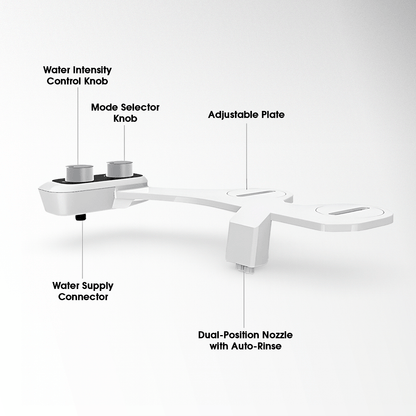 Ultra - Slim Toilet Bidet - ShowerBlast